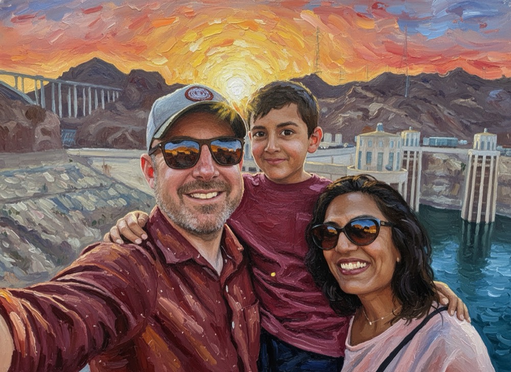 Jason Murphy and family